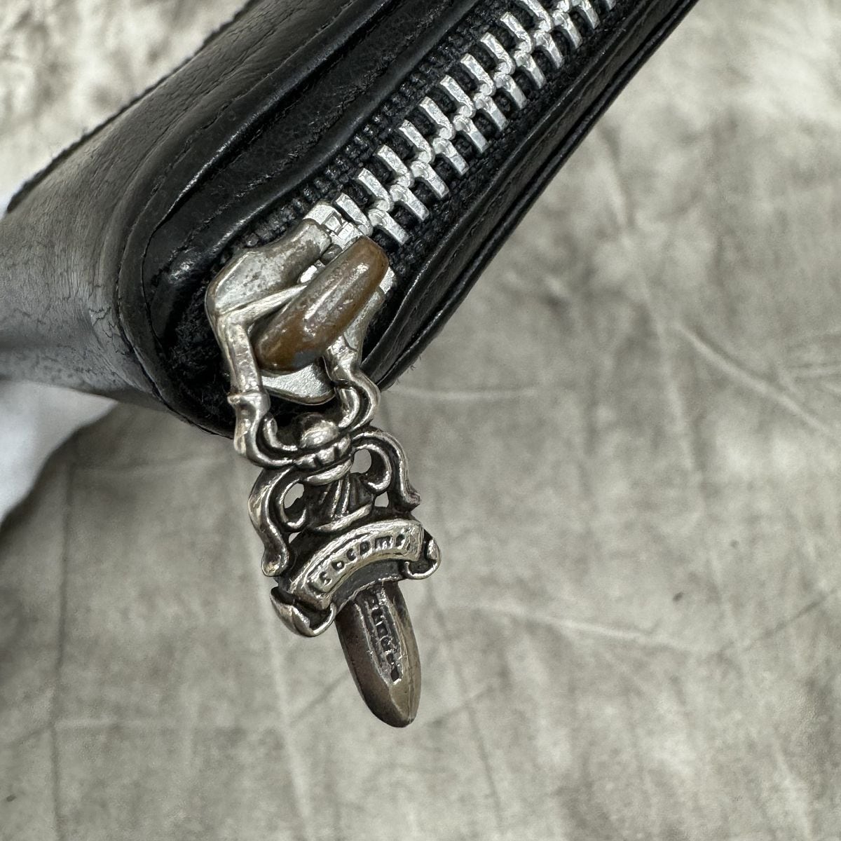 クロムハーツ REC クロスパッチラウンドジップウォレット クロムハーツ