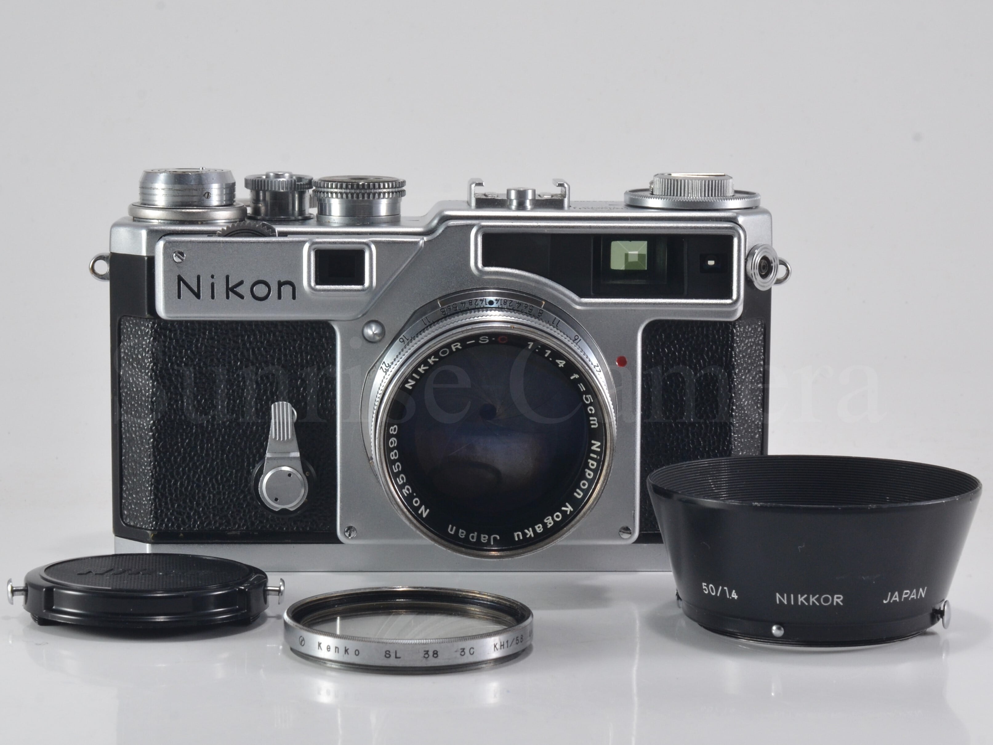 Nikon SP 前期 / NIKKOR-S.C 5cm F1.4 整備済 レンジファインダーカメラ ニコン （52820） | サンライズカメラ  フィルムカメラとオールドレンズ専門店