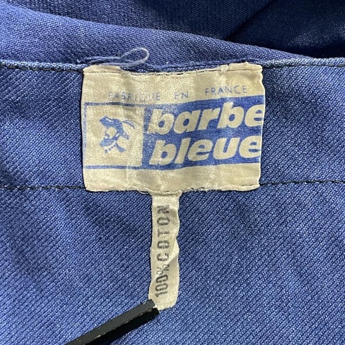 60s barbe bleue コットンツイル フレンチワークジャケット 詳細写真2