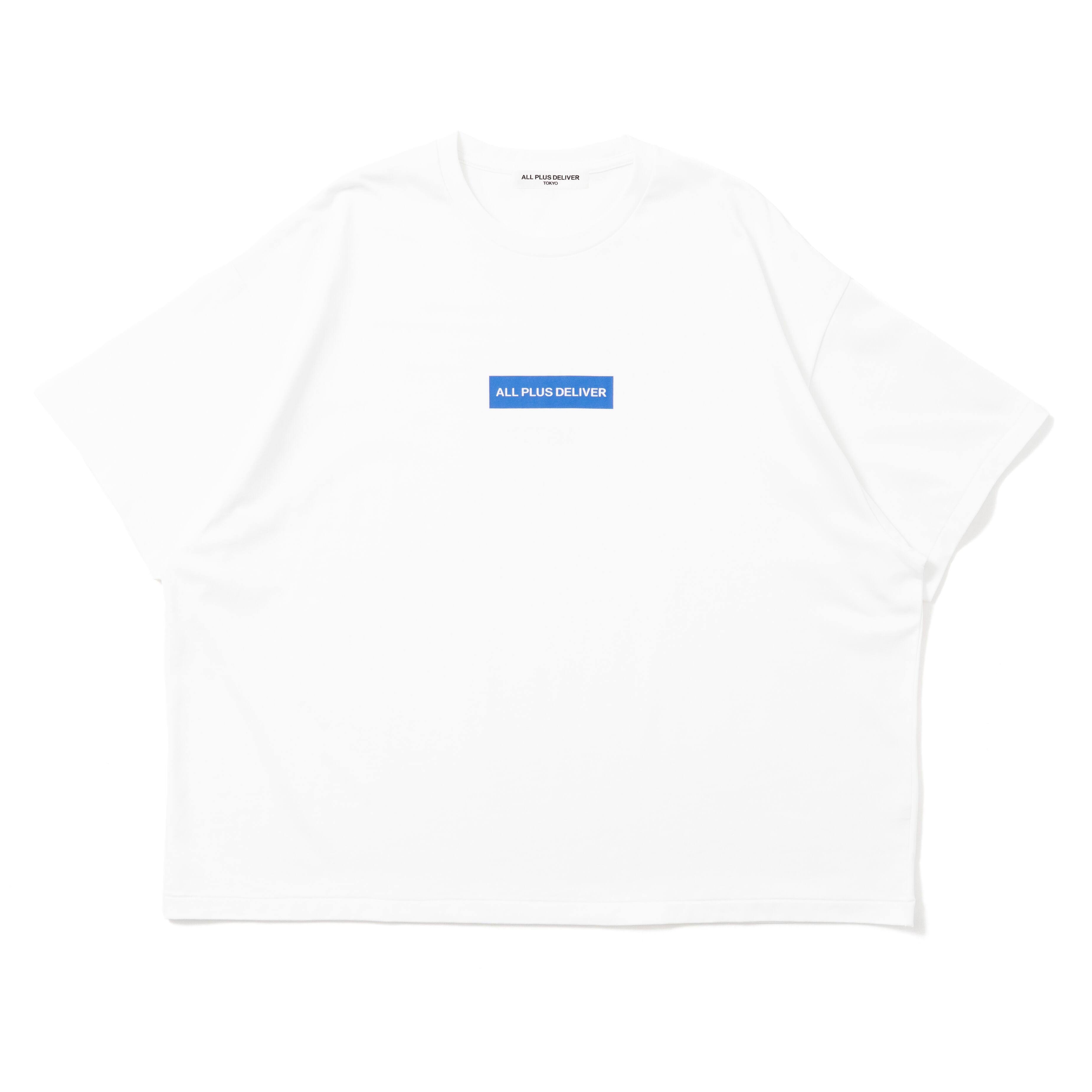ALPSDR BOX LOGO SS TEE / WHITE