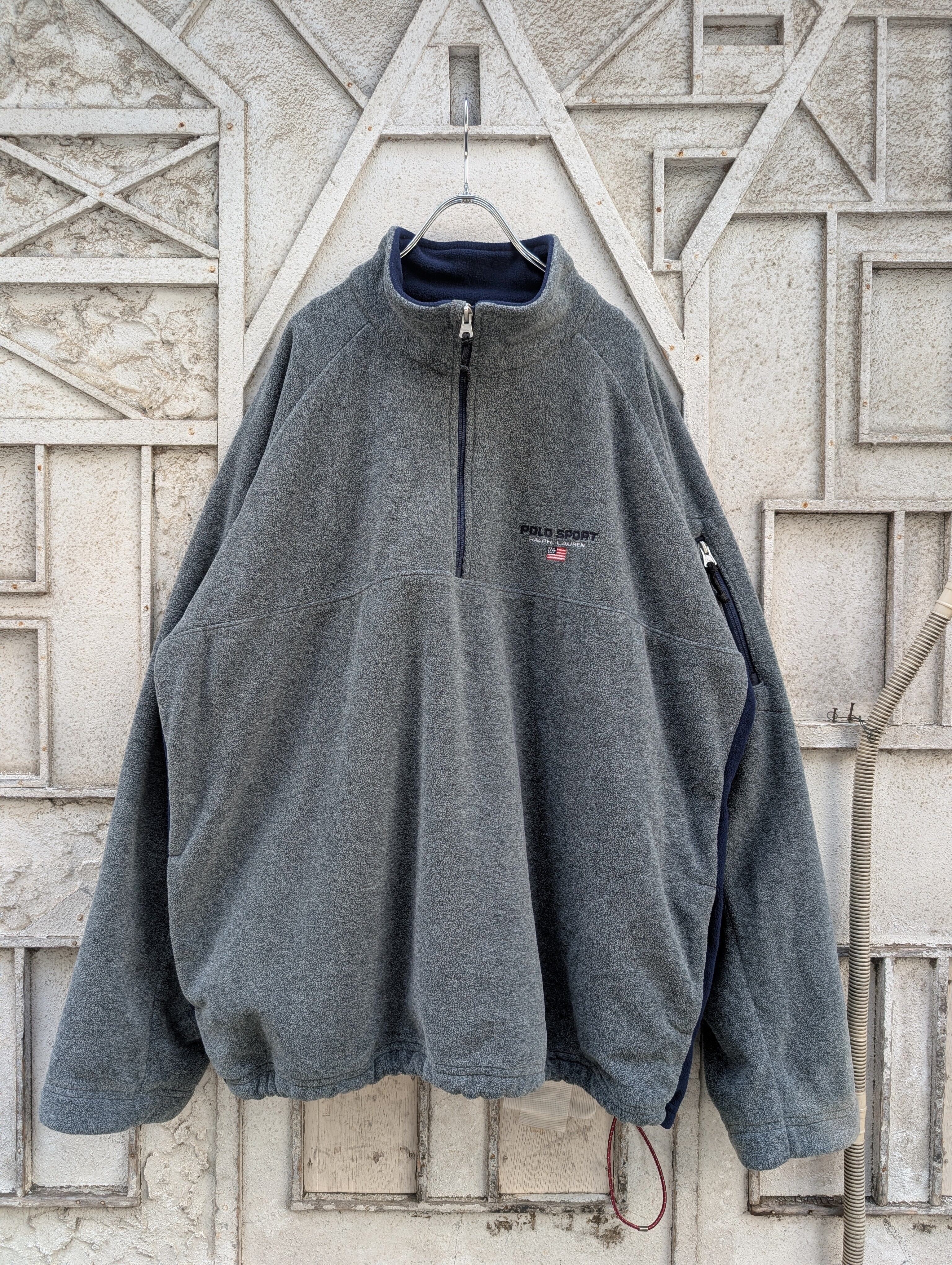 "POLO SPORT" half zip fleece