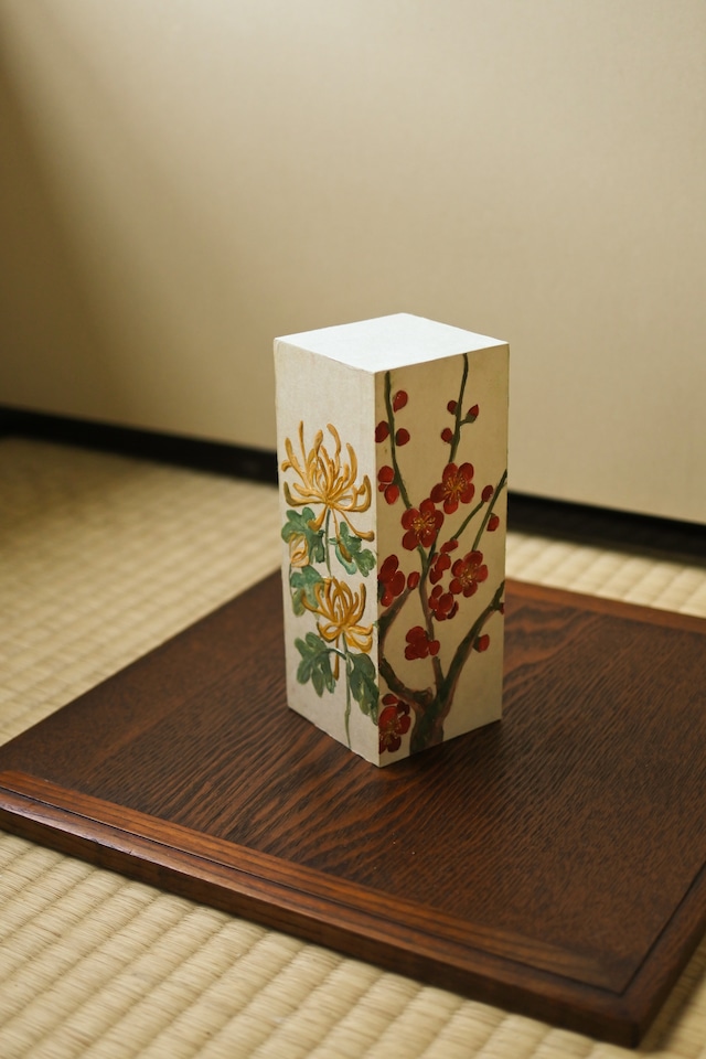 北鎌倉 胡粉置上で描く四君子ワークショップ