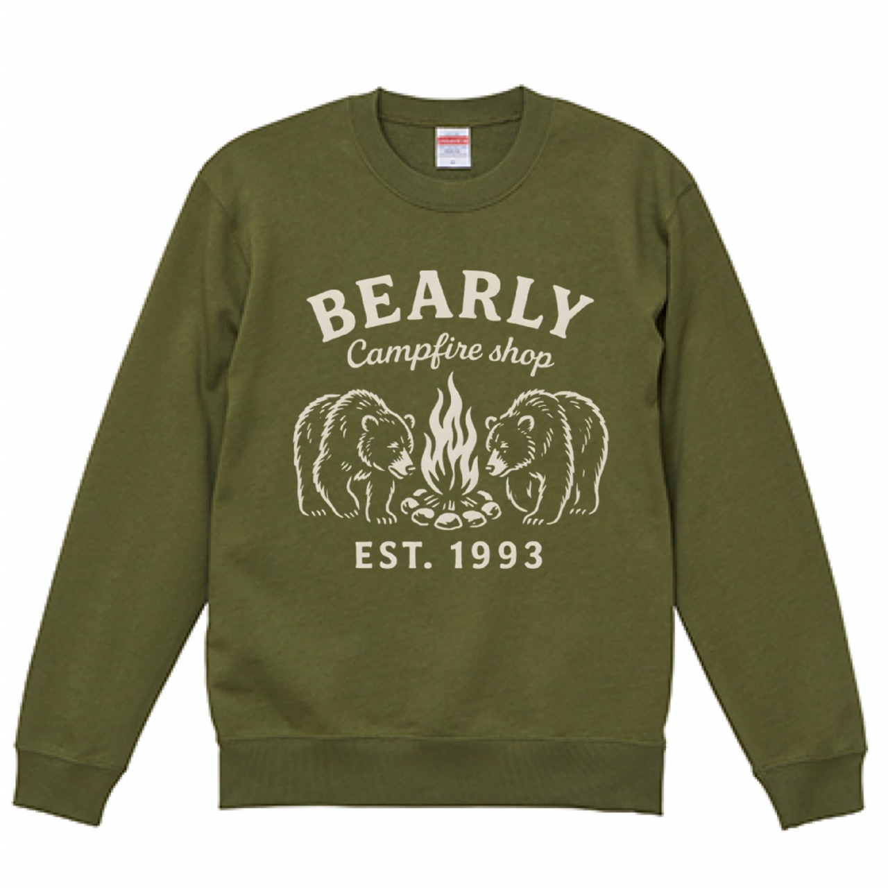 CAMP BEAR 裏毛スウェットA0113