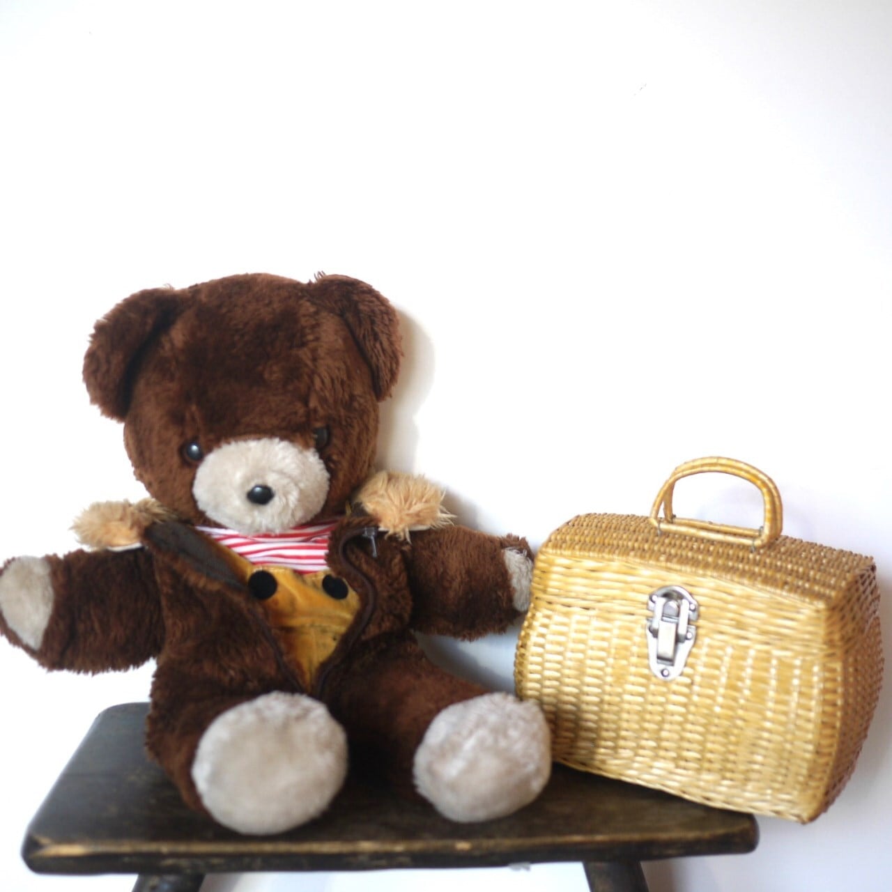 クマ服を着たテディベア 大 ドイツ