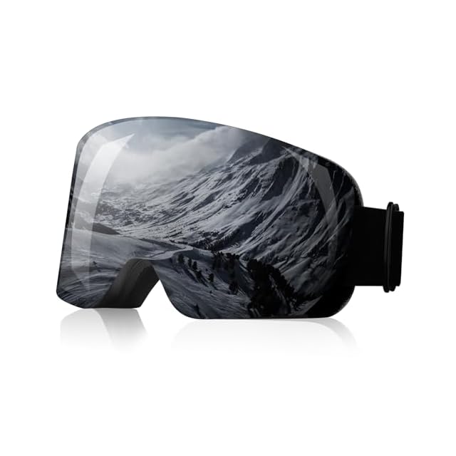 SwiftReach] [クリスマスプレゼント] 登山・スキー兼用ゴーグル 【防曇