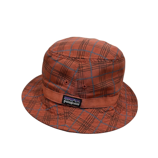 PATAGONIA PLAID BUCKET HAT SIZE S (USED)