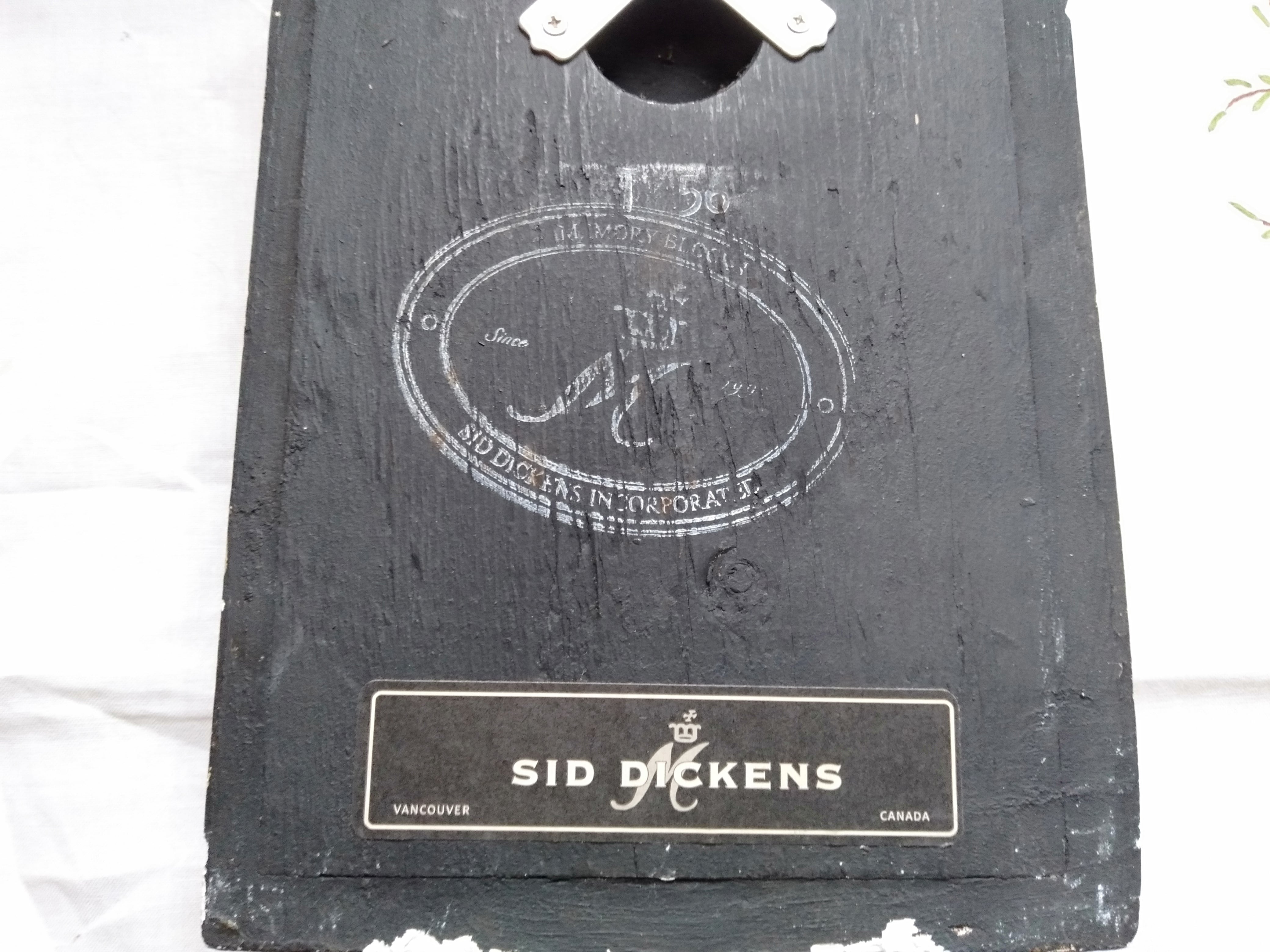 Special Price】SID DICKENS シド・ディケンズ Spade メモリーブロック