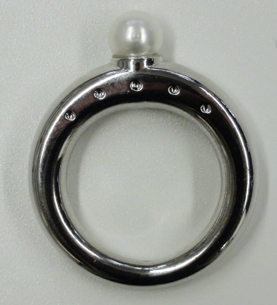 指輪の箸置き　ホワイト　品番129‐W