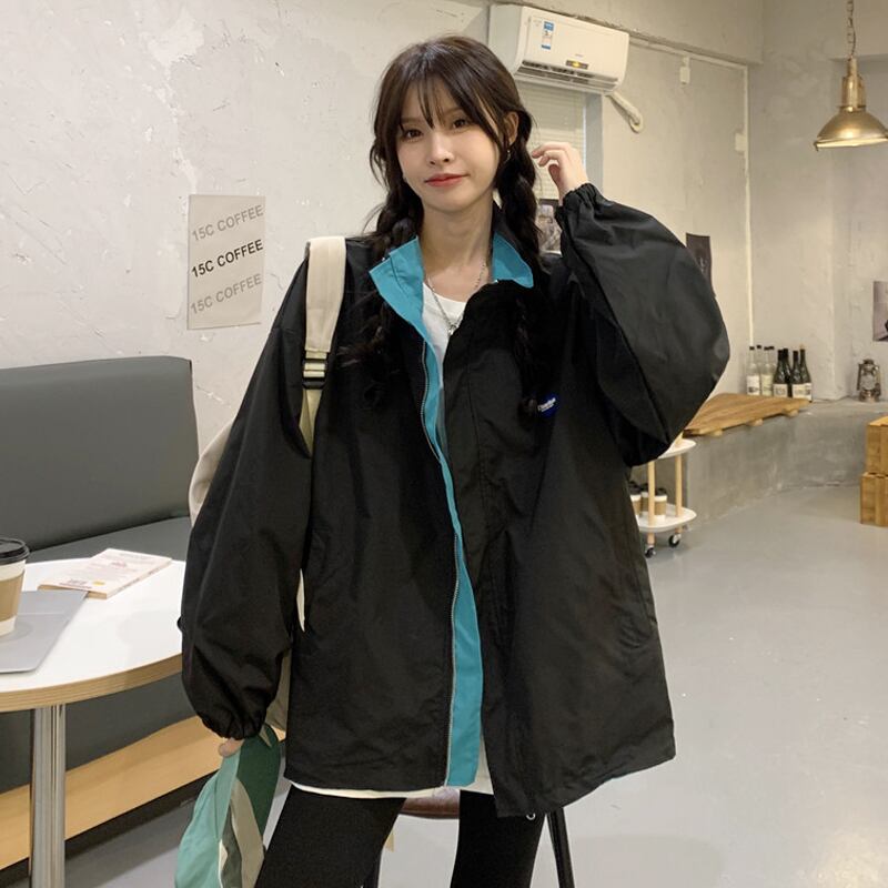 ブラックジャケット スプリングオータム ストリート 春物 秋物 スーパーモール49837446758