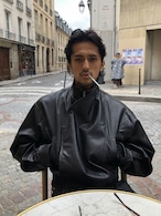 Slight Vogue Burnished Leather Jacket