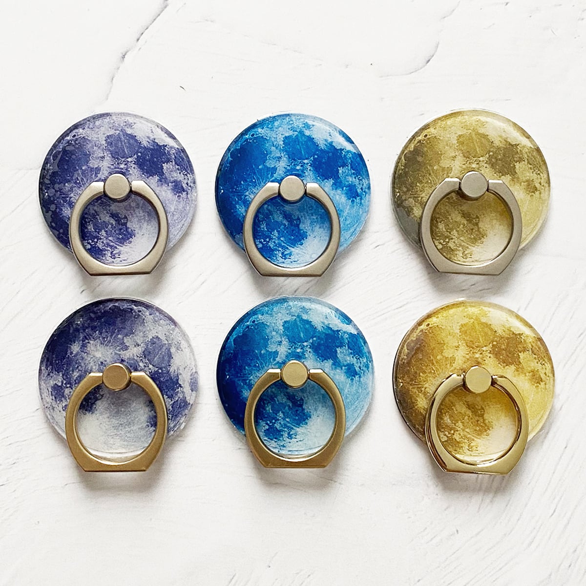 満月 -THE MOON- スマホリング | LALA CloveR.幻想的雑貨屋 - 星と宇宙 
