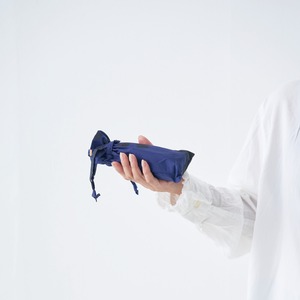 雨傘 / コンパクト折りたたみ傘 "maru" navy