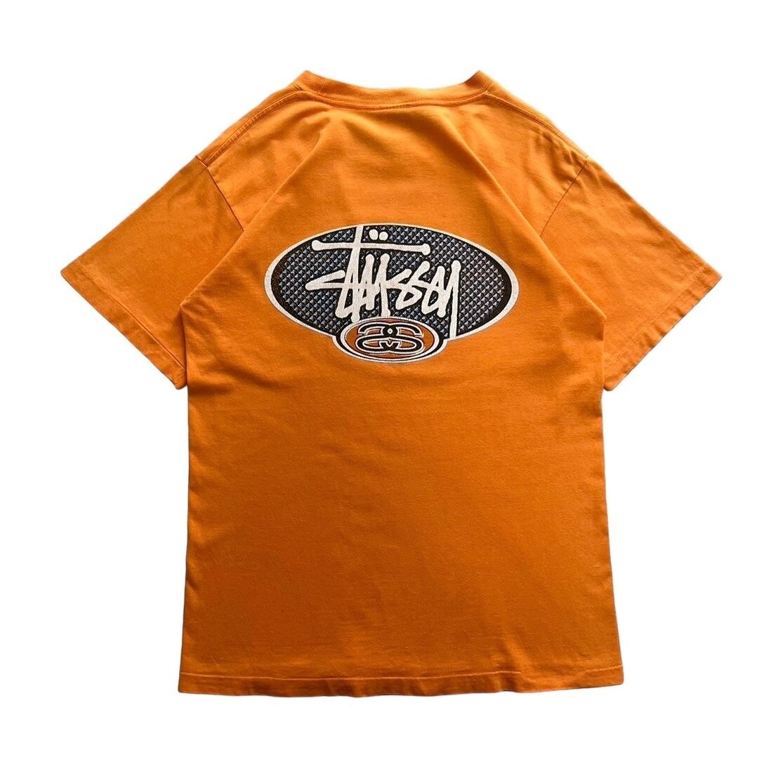 stussy ステューシー Tシャツ バックロゴ プリント USA製 90s stussy ステューシー Tシャツ バックロゴ プリント USA製 90s