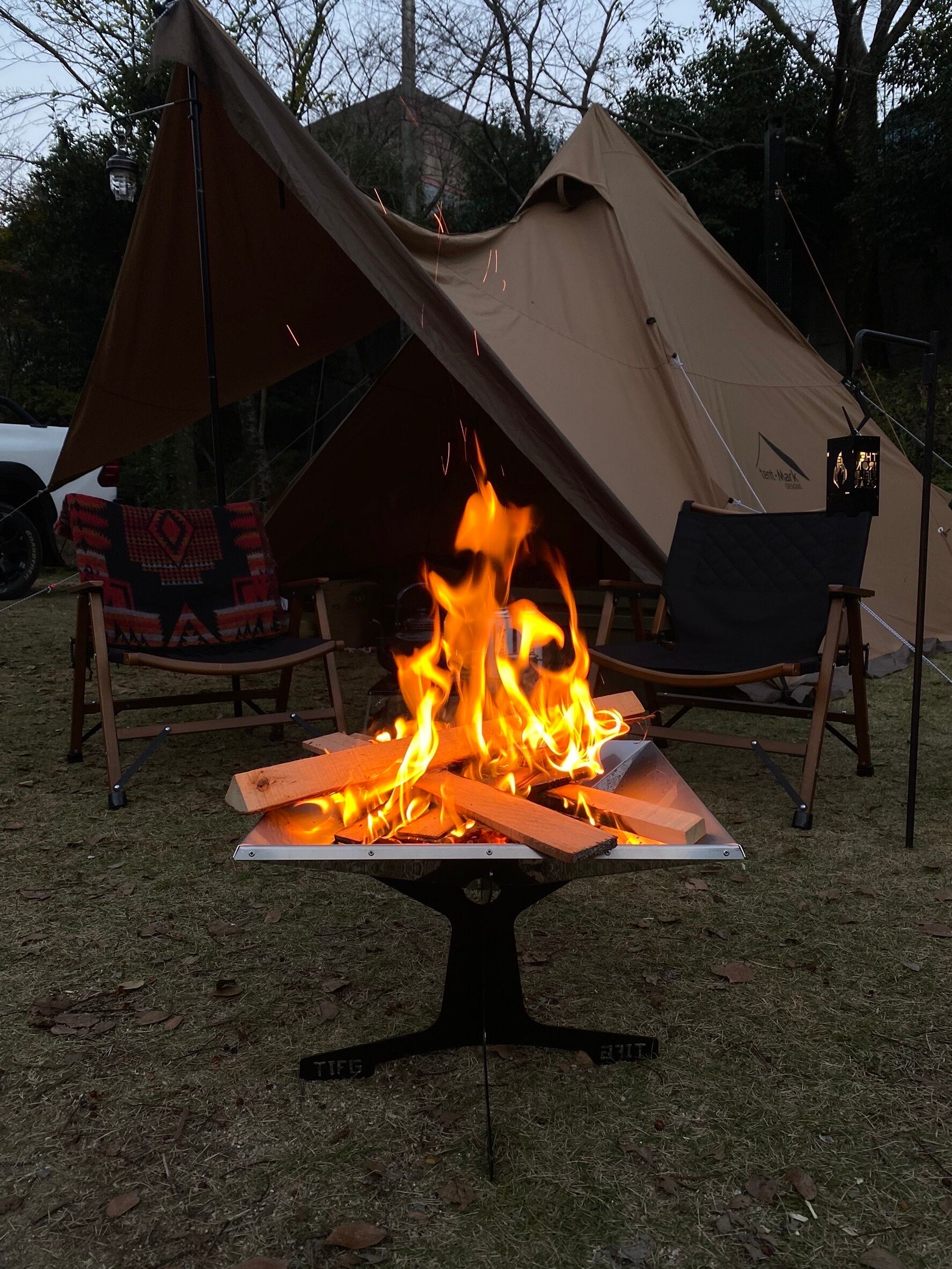 Campfire In A Can 新品未使用 mossテント 焚き火台 焚き火 焚き火台