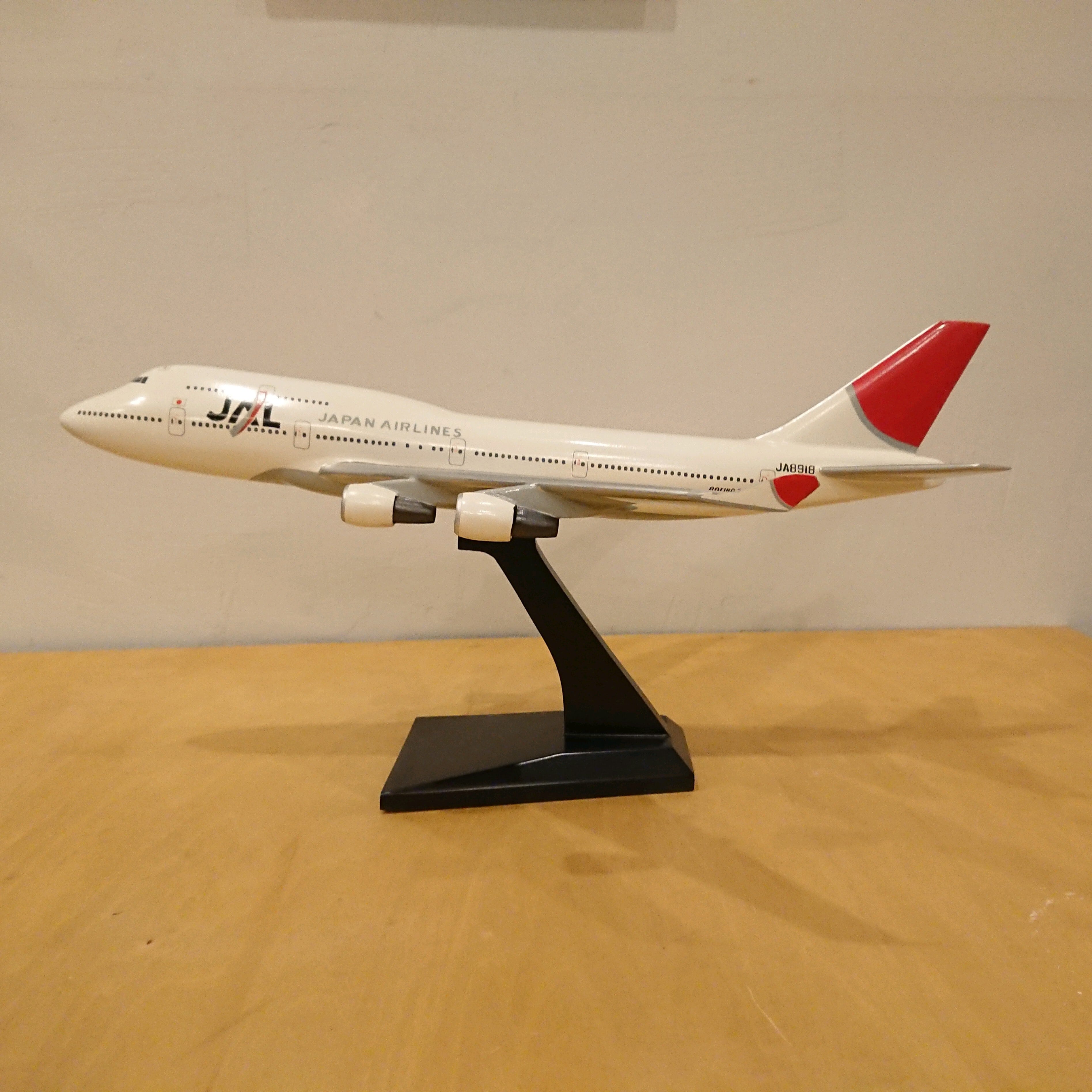 廃番品 JAL ミニチュアモデル-