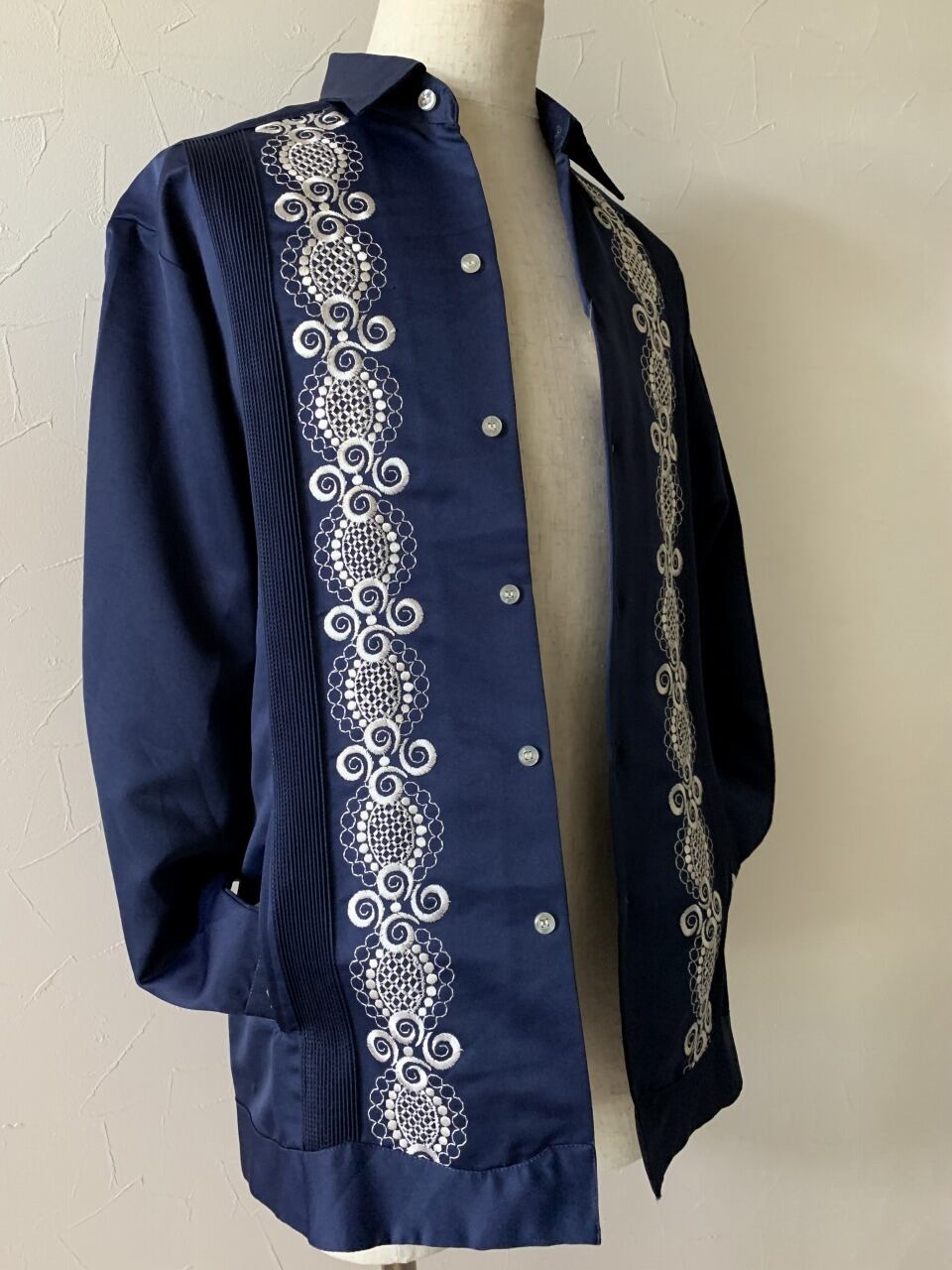 1970's Embroidery Cuba Shirt Jacket