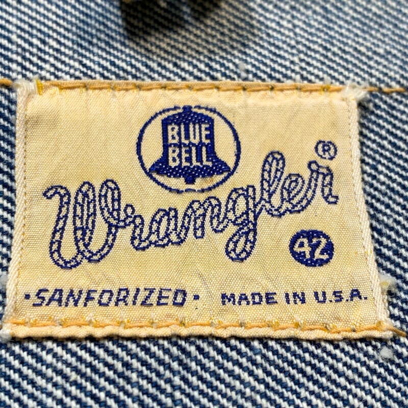 Wrangler Twill Jacket Made in Usa Size42