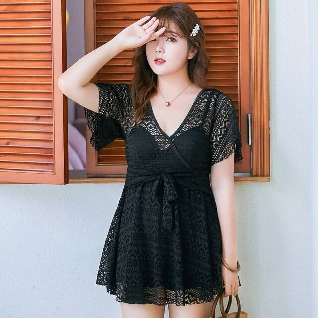 新作 ワンピース 水着 大きいサイズ 体型カバー レディース 大きいサイズのレディース 水着 大きいサイズ ワンピース ぽっちゃり か Manajily オルチャン 韓国 プチプラレディースファッション