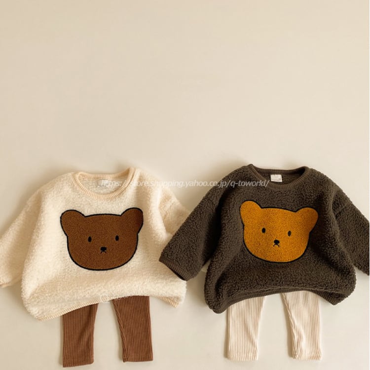 トップス トレーナー スウェット くまさん 長袖 カットソー 女の子 男の子 ベビー用 おしゃれ 可愛い 男児 女児 ベビー服 赤ちゃん キッズ 子供服 子ども服 こども 送料無料 Mamcoco キッズ トップス トレーナー Cantareiraproducoes Com Br
