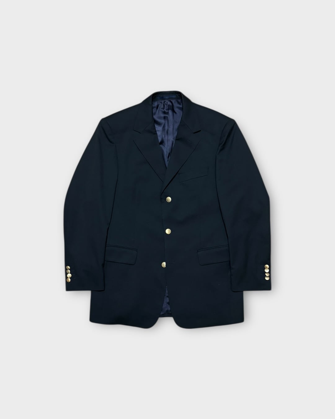 【Used】“BURBERRY LONDON” Wool Metal Button Blazer