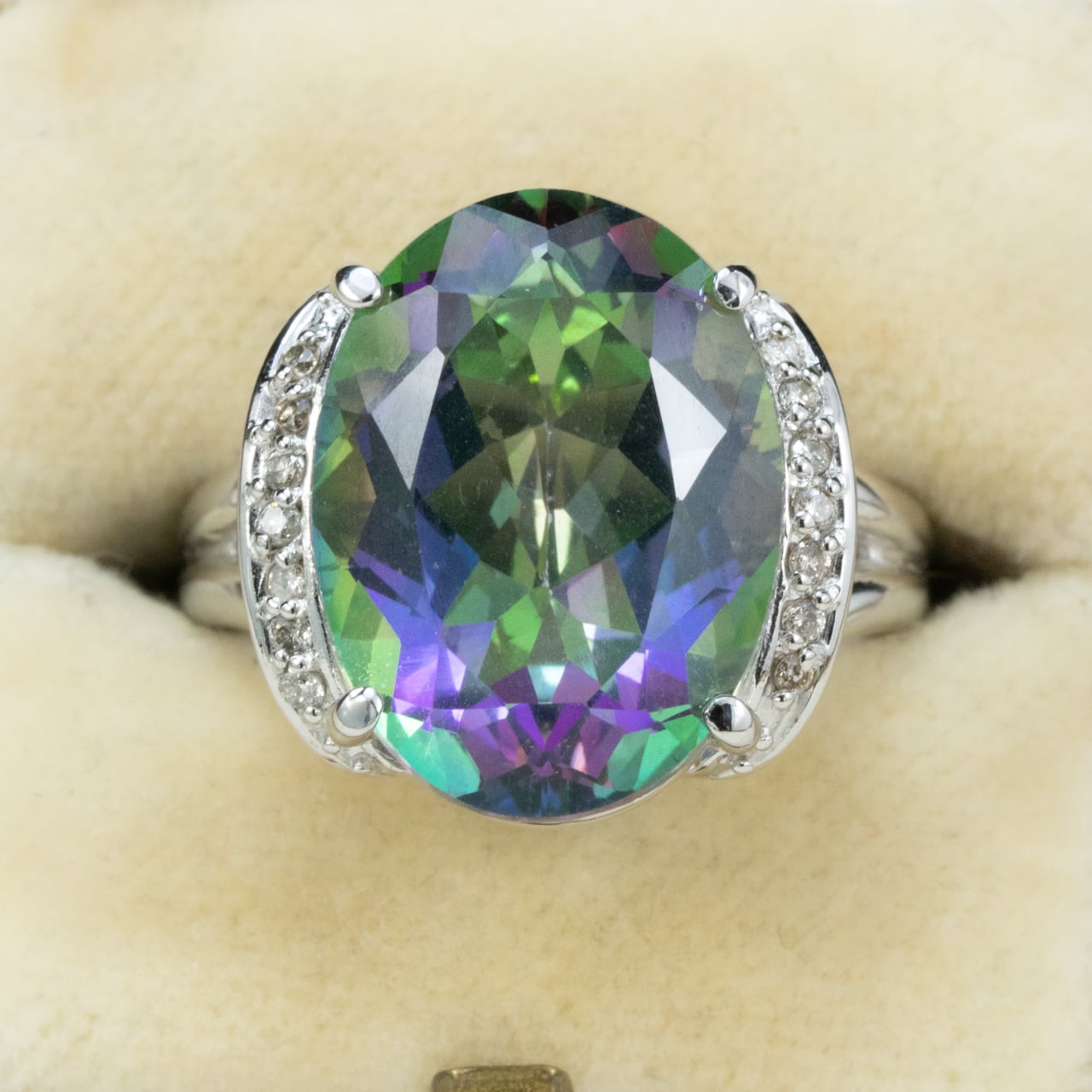 トパーズ | アンティークジュエリー デイジーリング ☆DaisyRing☆