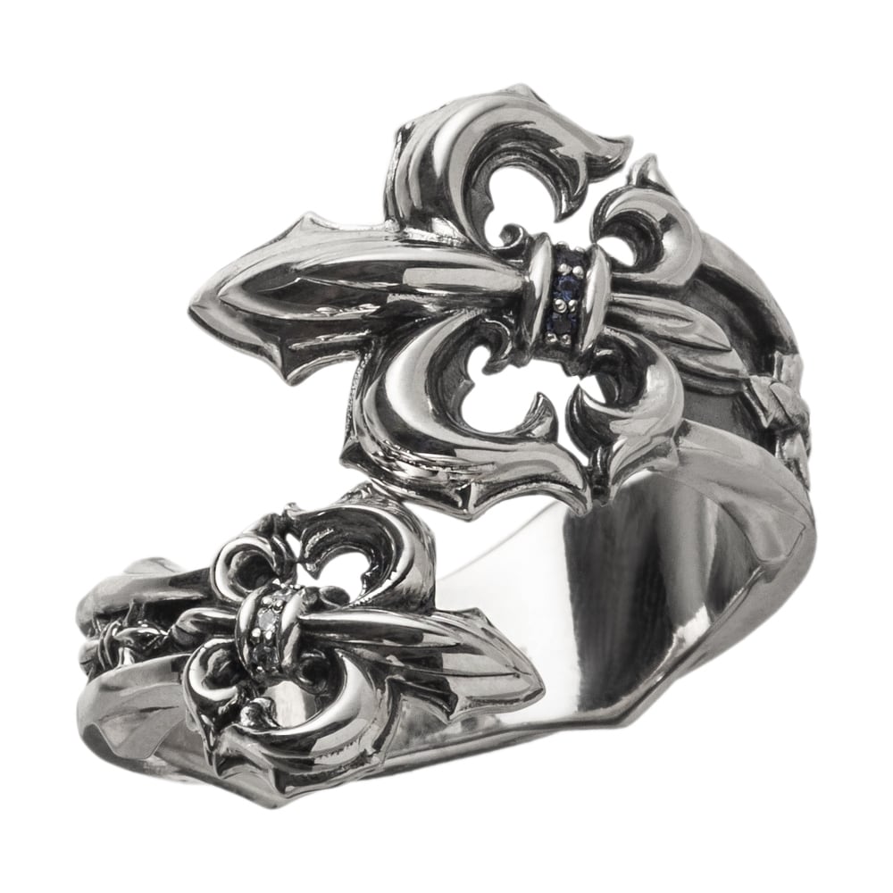 スピアーフルールドリスリング　ACR0294　Spear Fleur de Lys ring　シルバーアクセサリーsilver jewelry |  シルバーアクセサリーブランド アルテミスクラシック Artemis Classic silver jewelry
