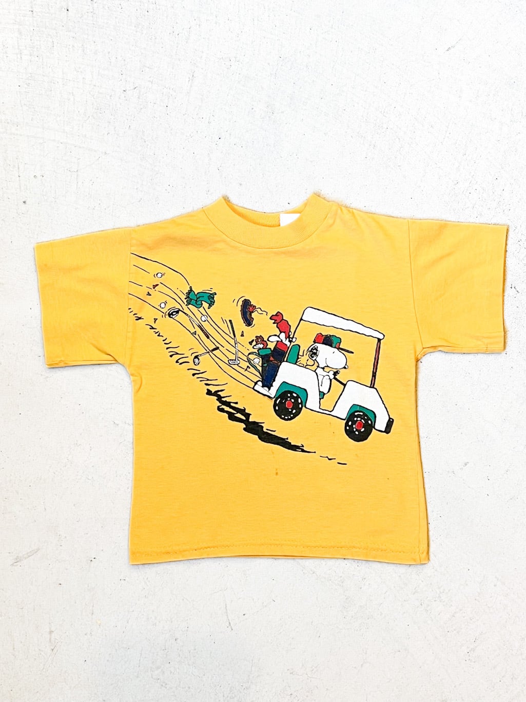 【110cm】VINTAGE 90's スヌーピー Tシャツ【10125】※