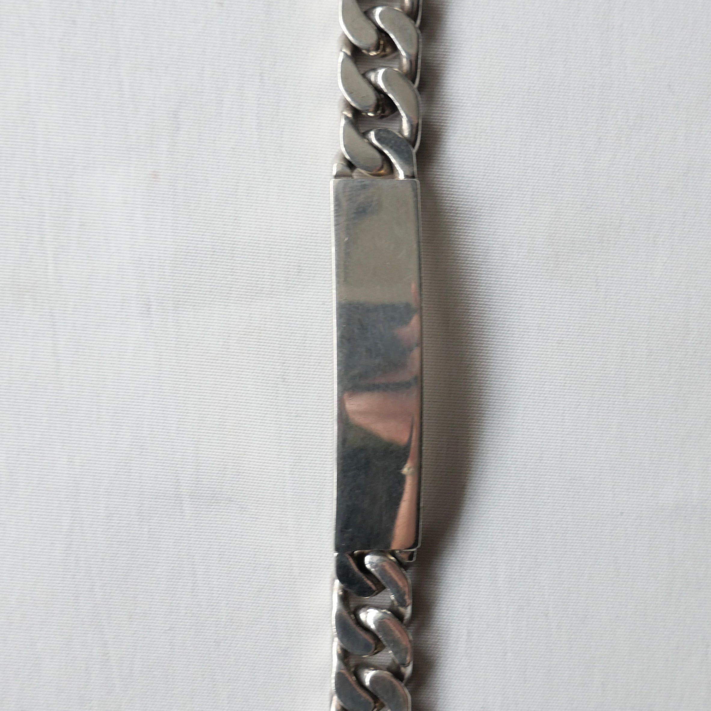 60s FRENCH VINTAGE SILVER800 ID BRACELET | safarionline