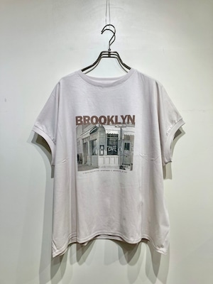 mink chair BROOKLYNフォトプリントTEE