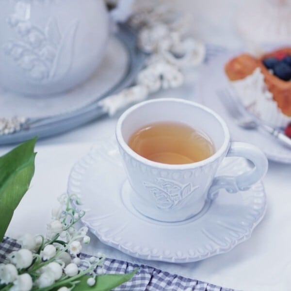 Suzuran cap & saucer / すずらん カップ＆ソーサー | BONNE CHANCE