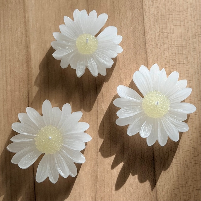 お花のフローティングキャンドル 3こセット