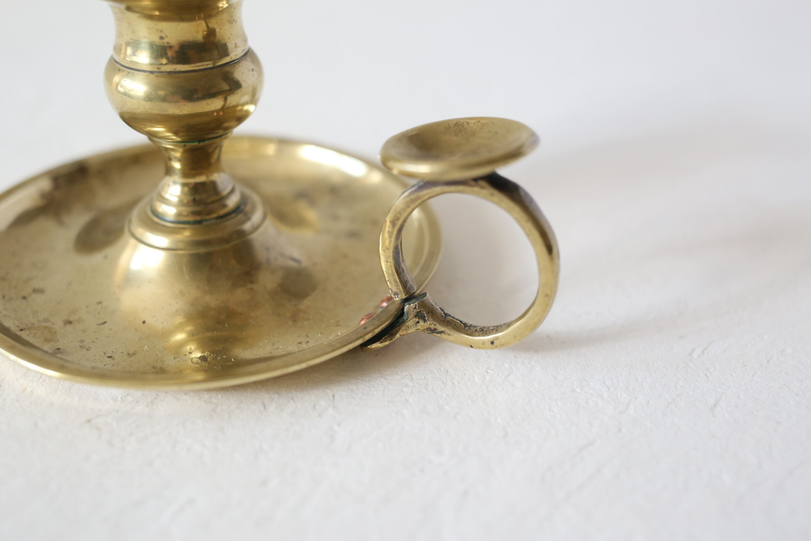 フランス アンティーク ヴィンテージ 真鍮 キャンドルスタンド