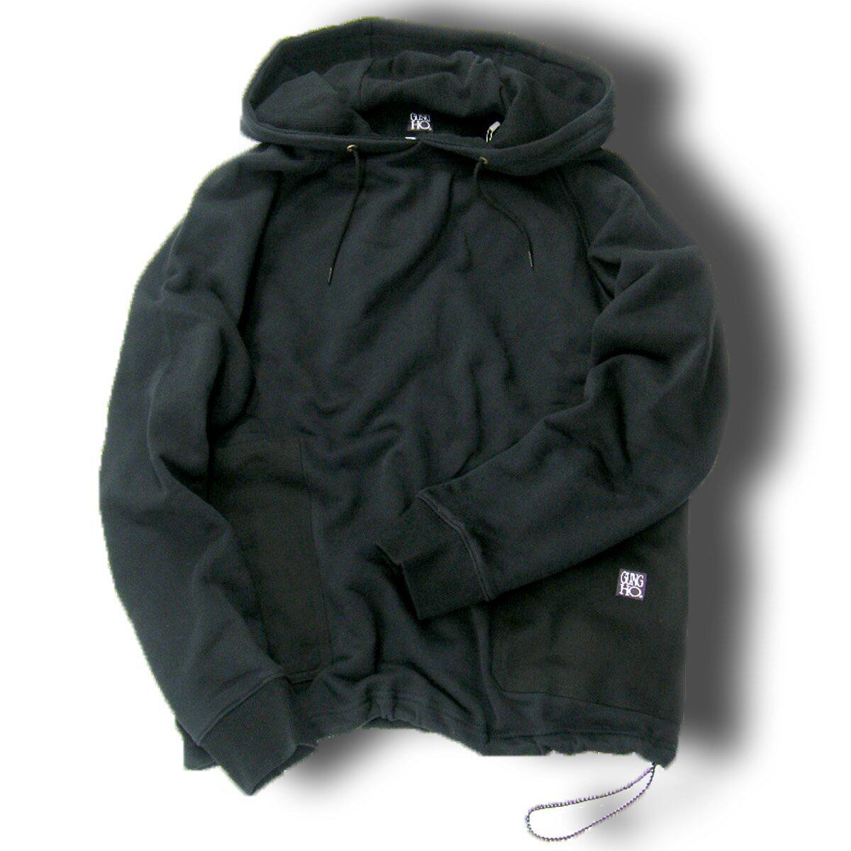 90～00s OLD STUSSY/Half zip Hoodie/China製/紺タグ/L/ハーフジップ