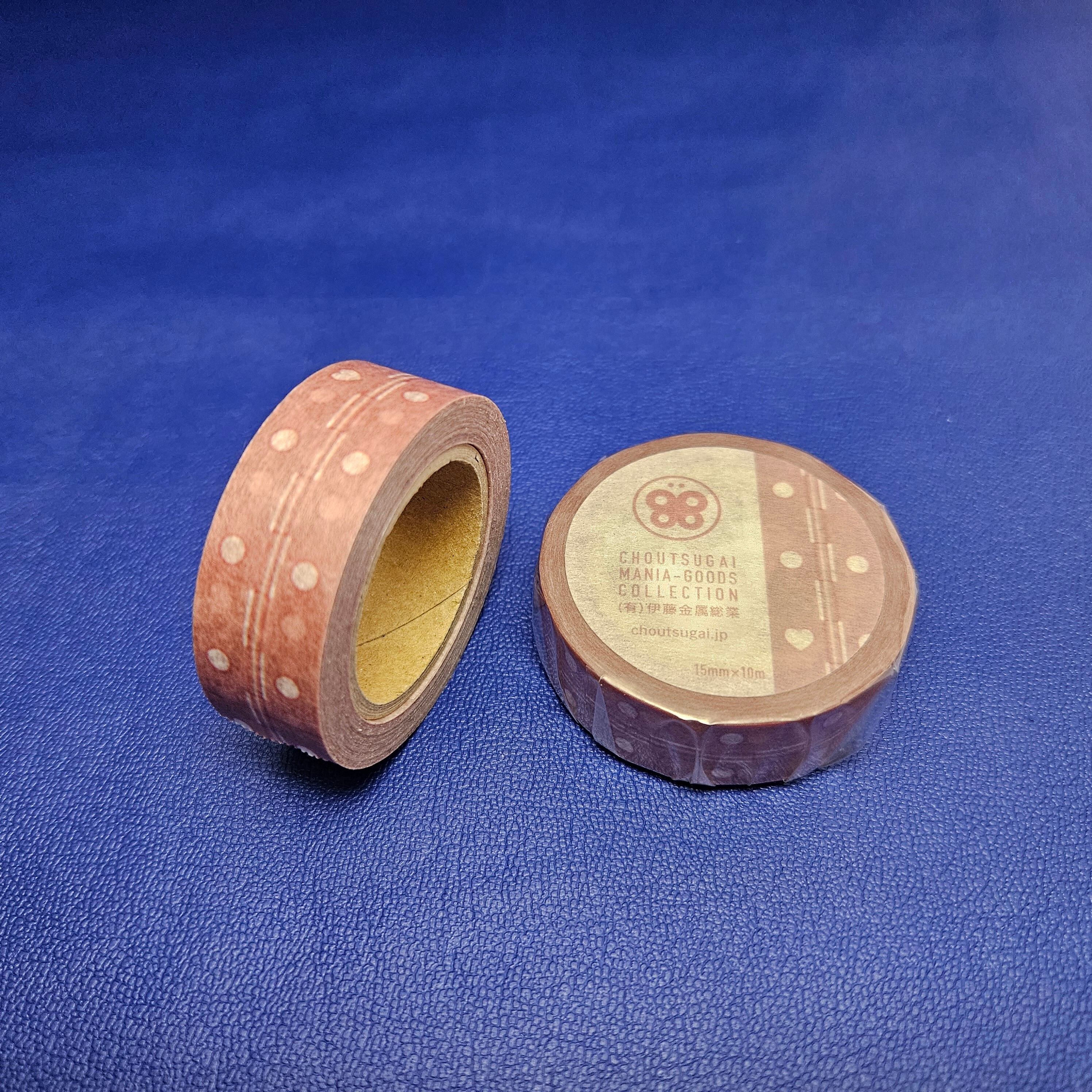 ちょうつがい マスキングテープ 幅15mm×10M | CHOUTSUGAI MANIA-GOODS
