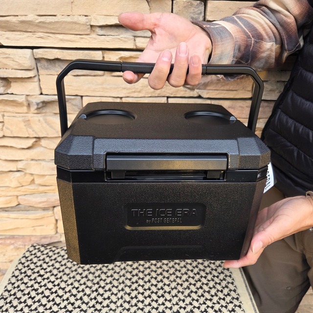 【POST GENERAL ポストジェネラル】THE ICE ERA HARD-SHELL COOLER NEO 5L / ジ アイスエラ ハードシェルクーラーネオ 5L - BLACK 【982570022】