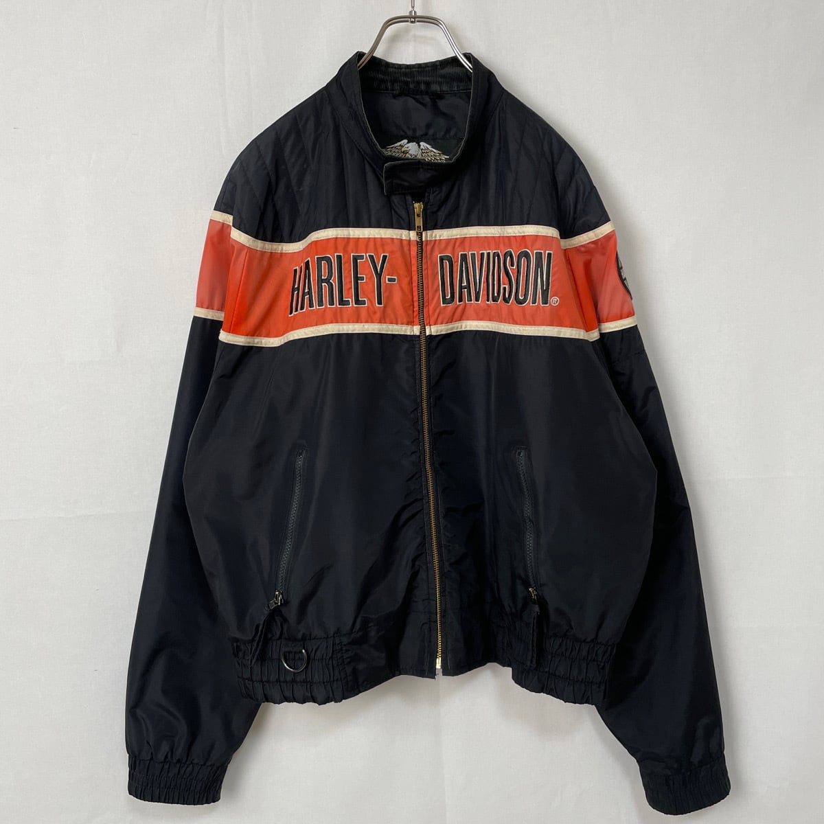 00s USA製 HARLEY-DAVIDSON ナイロンジャケット ハーレーダビッドソン 