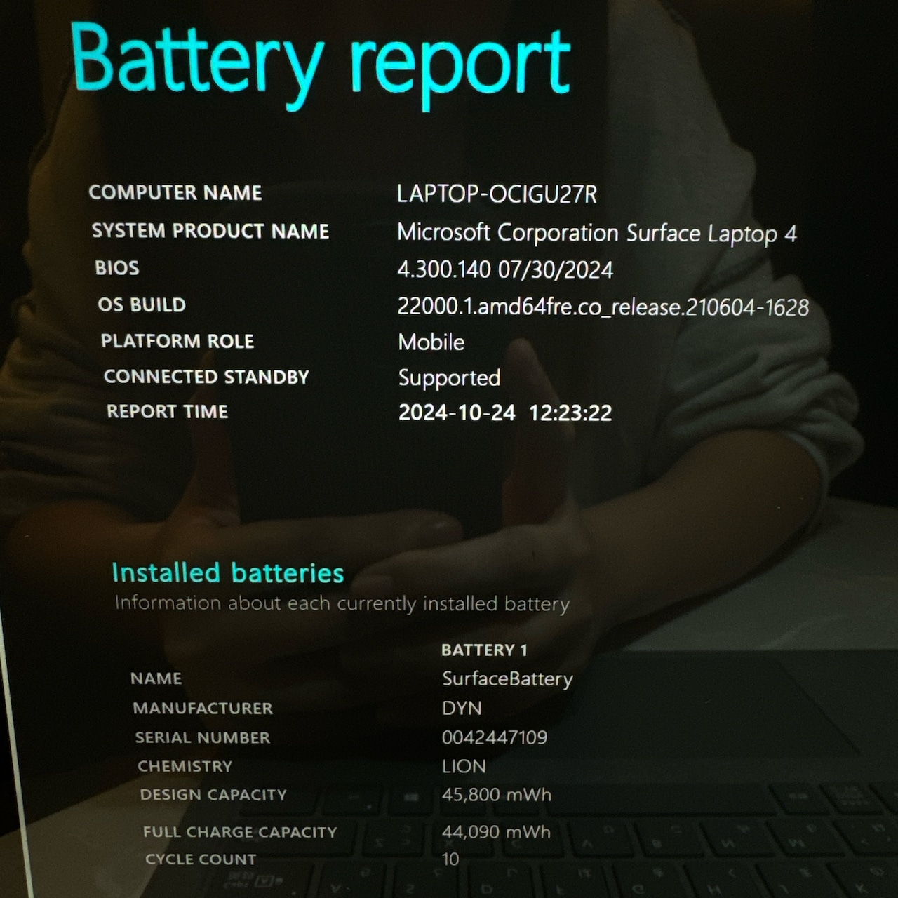 【2021年モデル】Microsoft Surface Laptop 4 / AMD Ryzen 5 Microsoft Surface Edition / メモリ8GB / SSD256GB