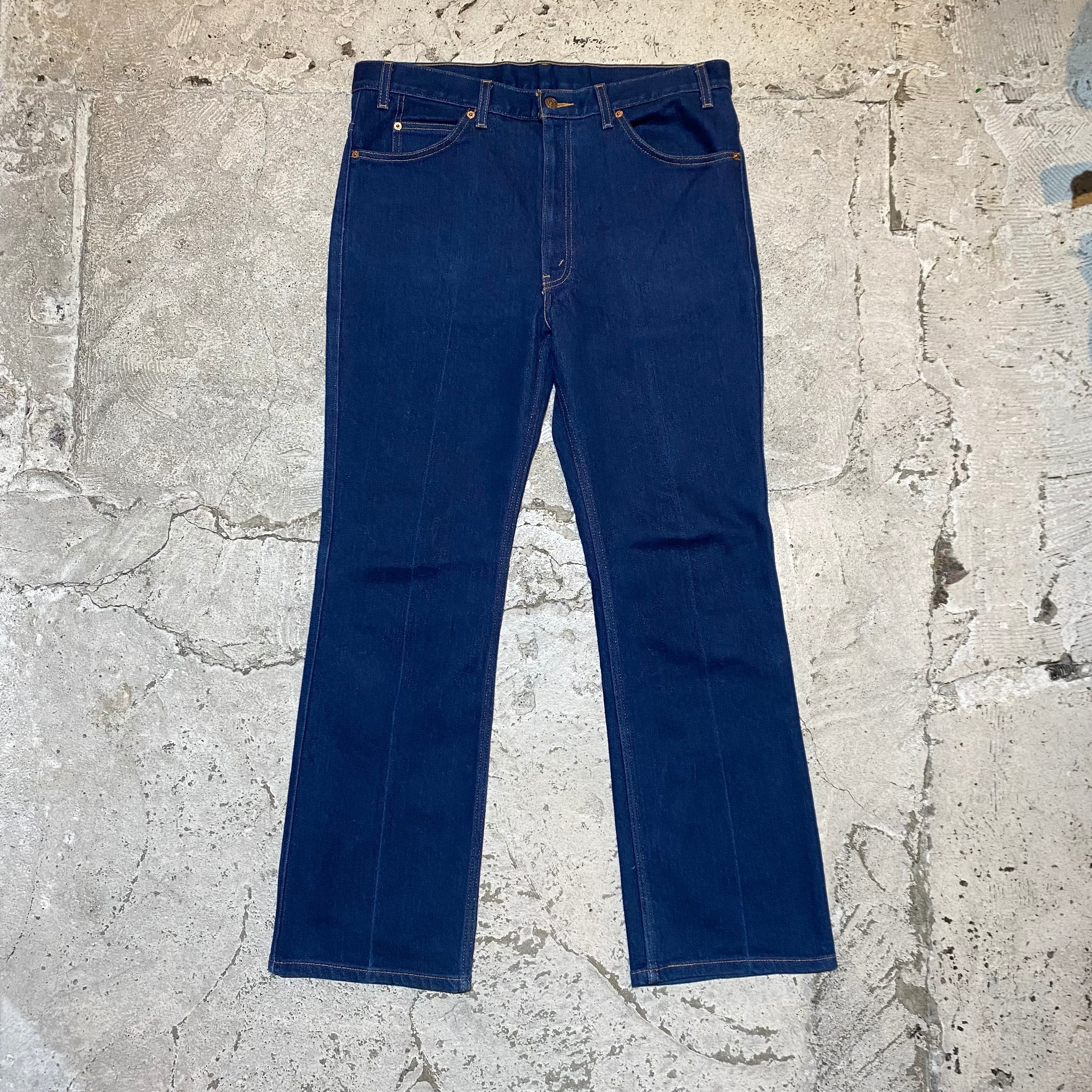 80s Levis517リーバイス517 目まぐるしく フレアデニム ストレッチ 