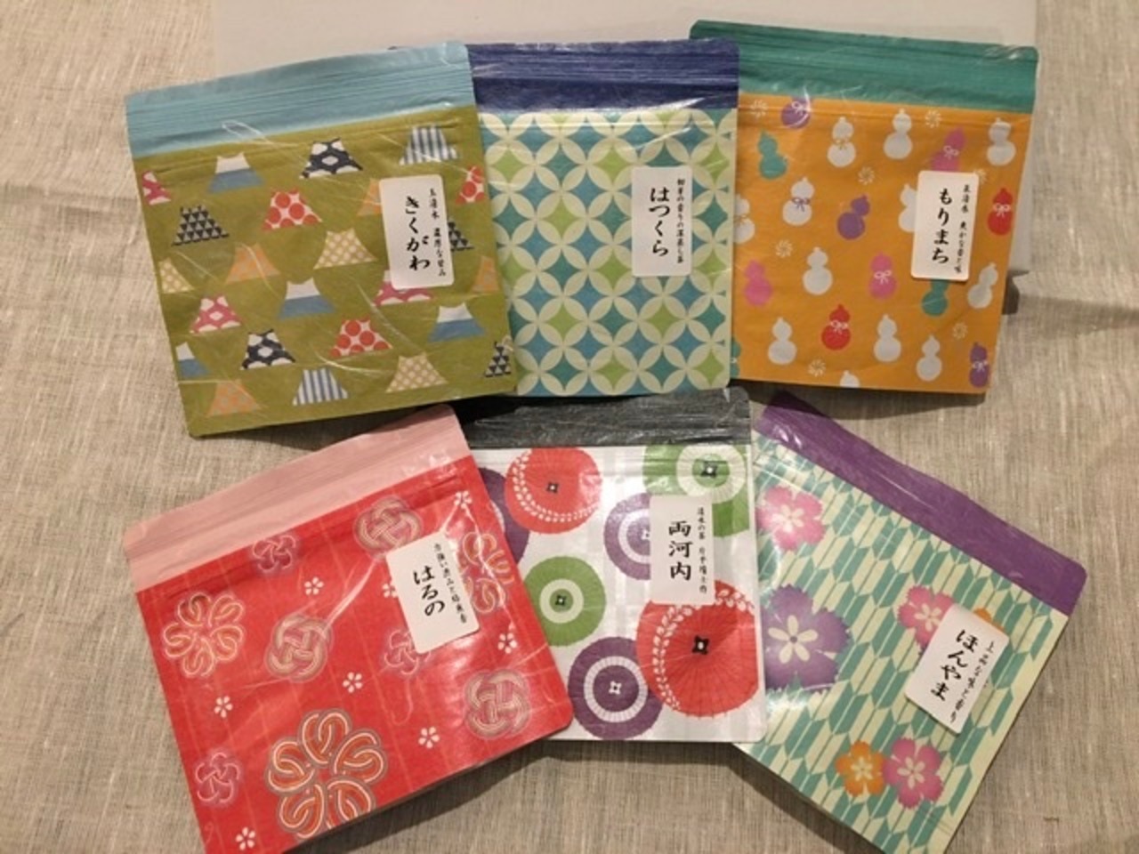 静岡茶プチ６種セット（リーフ）