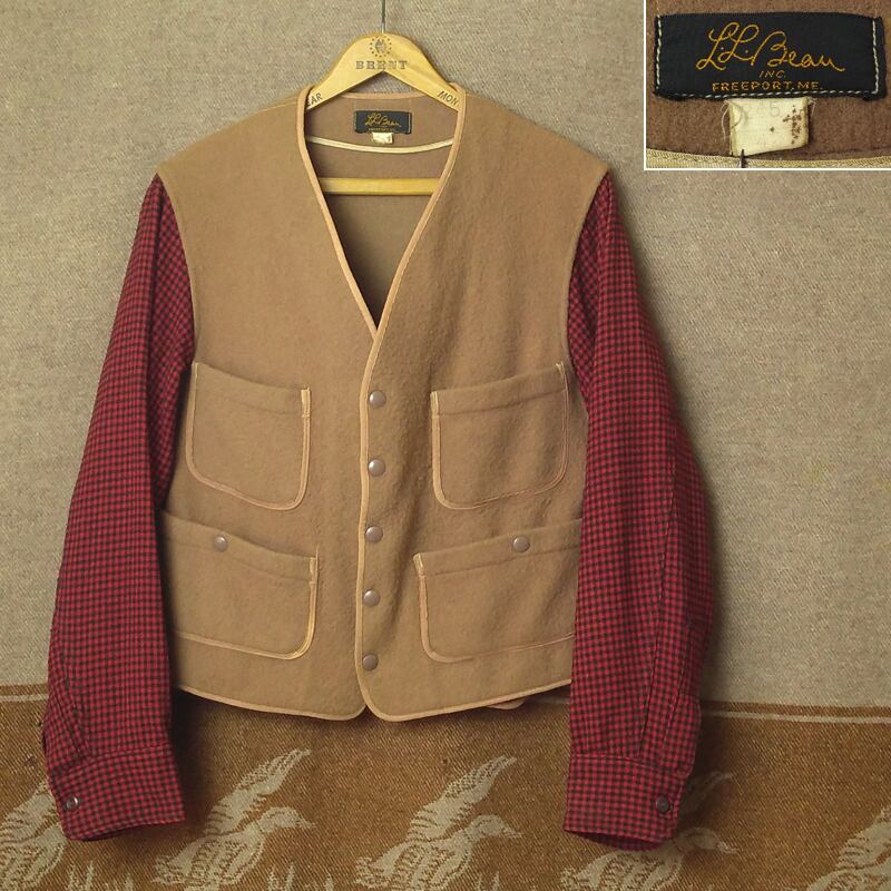 50s~ L.L.Bean Wool Jacket (42) Bean's Sport Vest | Wonder Wear