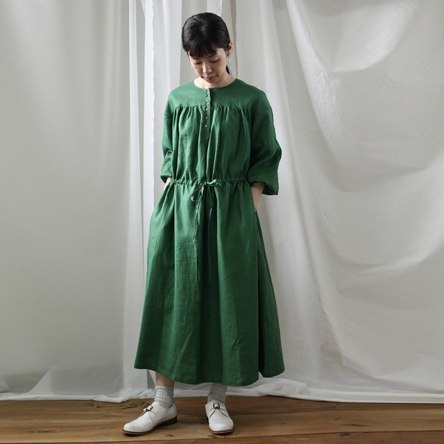 Alaris リネンヨークワンピース Kikiru