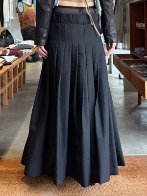 【26SS】FETICO フェティコ / プリーツスカート マキシ丈 / PLEATED MAXI SKIRT