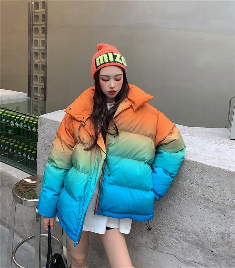 韓国版 ゆったりする パン服 綿服 ファッション 暖かい