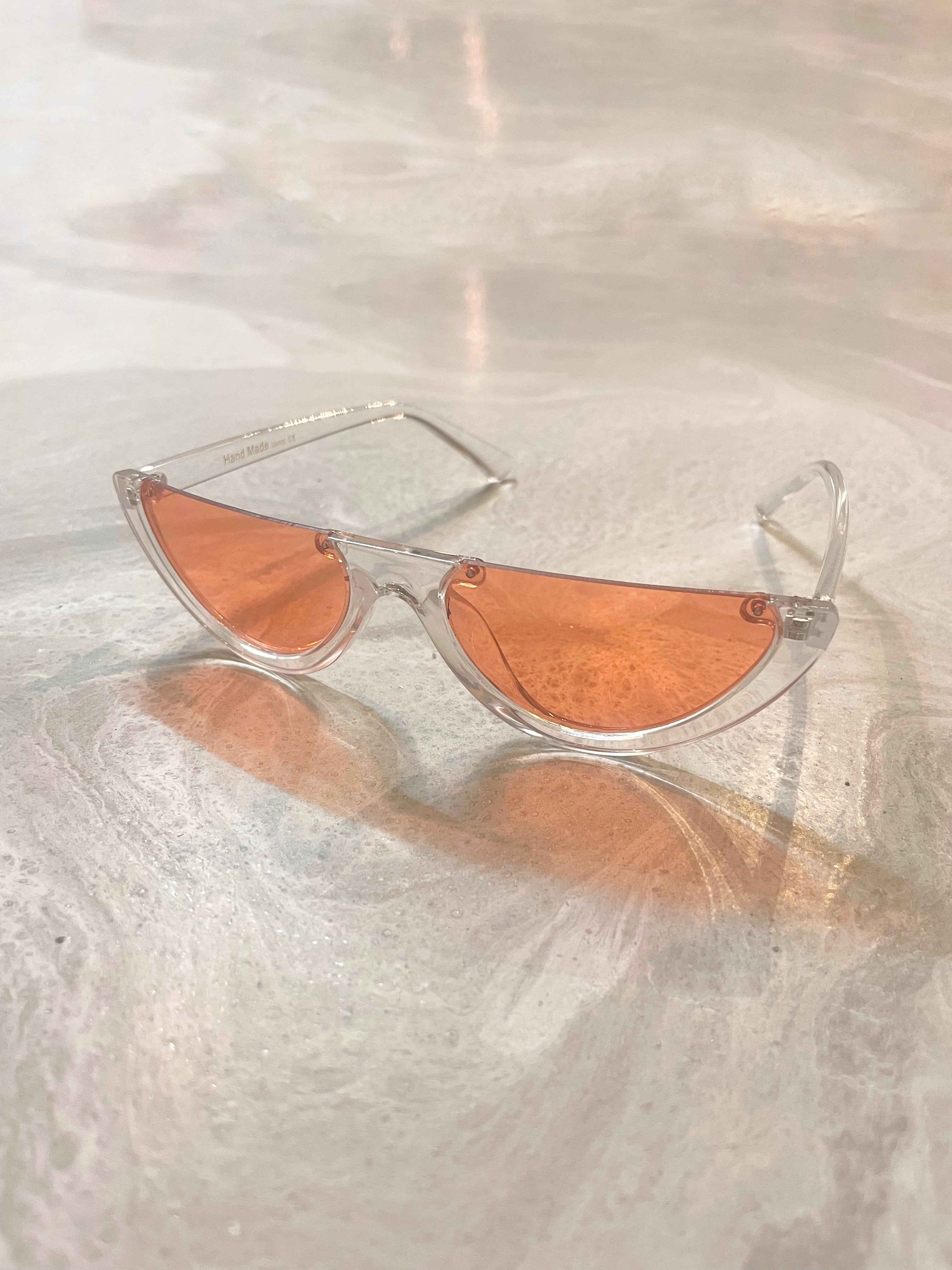 half-moon sunglasses