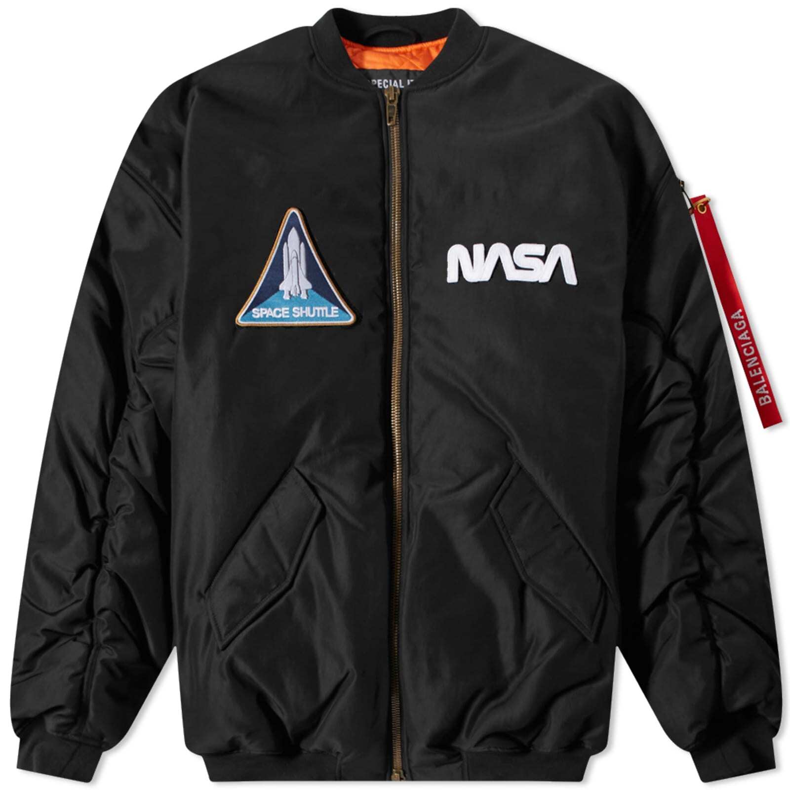 バレンシアガ　NASAボンバージャケット