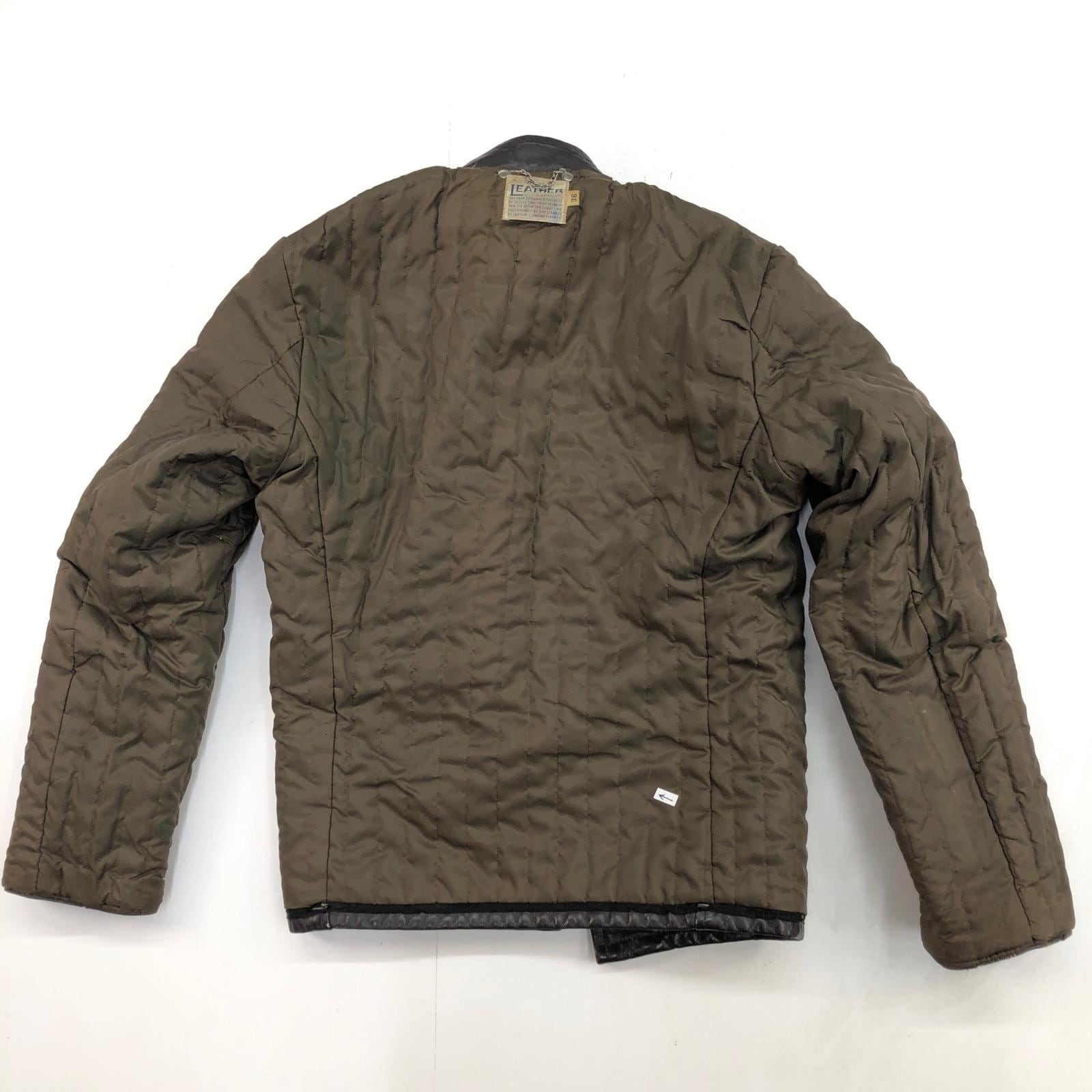 UNKNOWN 70年代あたり GENUINE LEATHER GARMENT シングルライダース