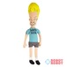 ビーバス・アンド・バットヘッド アウト オブ キャラクター ビーバス ぬいぐるみ人形 タグ付き 1996