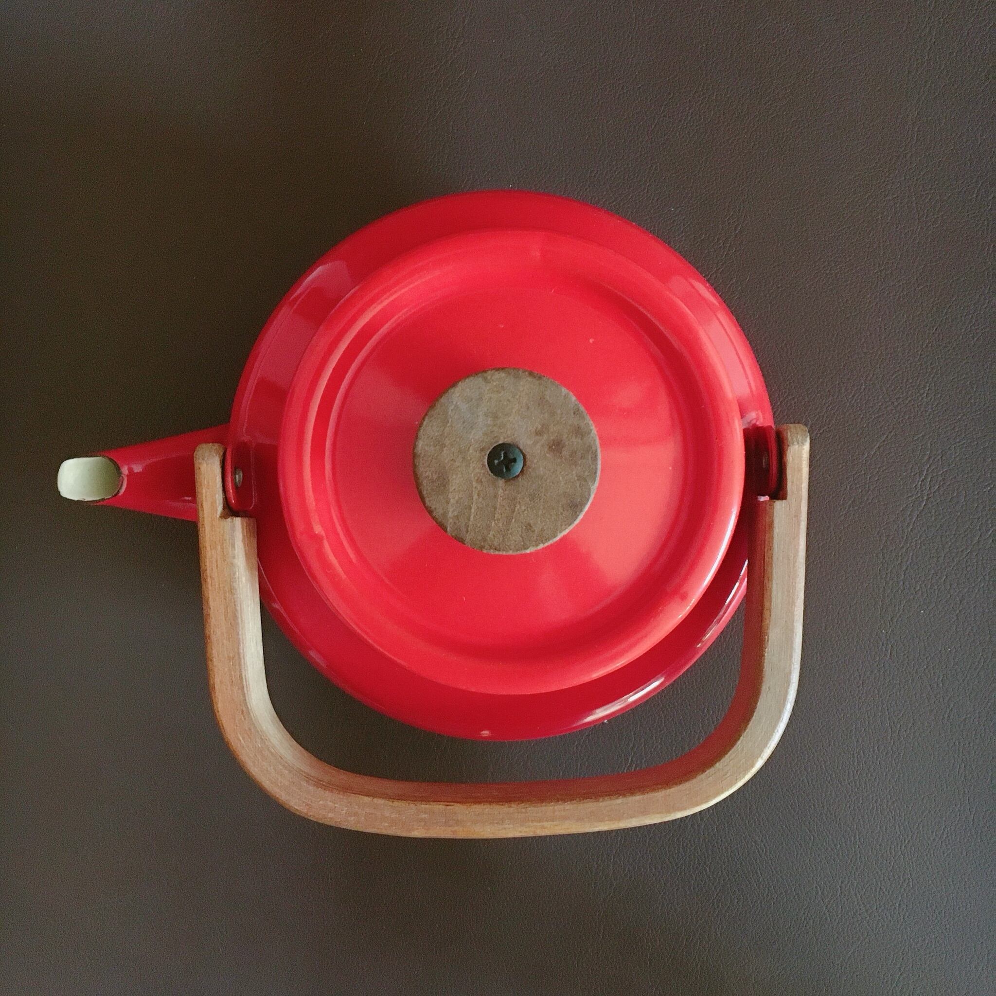 FINEL フィネル ヴィンテージ ケトル 赤 1.9 L