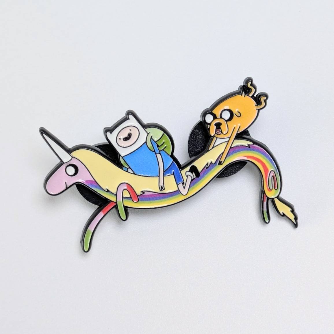 送料無料! ★ピンズ PINS★ピンバッジ 【 Adventure Time ( アドベンチャータイム ) 】フィン&ジェイク / ユニコーン〚アメリカン雑貨 アメトイ〛