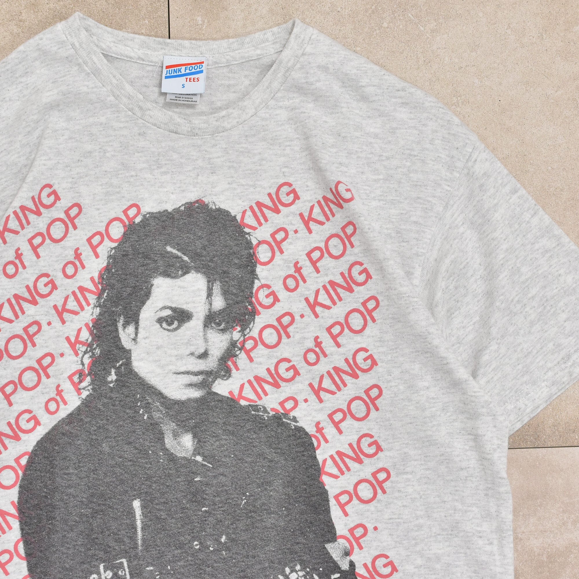 King of pop Michael Jackson Tシャツ 半袖 バンドT